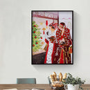 Special Shaped Diamond Painting Partial Drill Noble Lady DIY Picture (Y023)