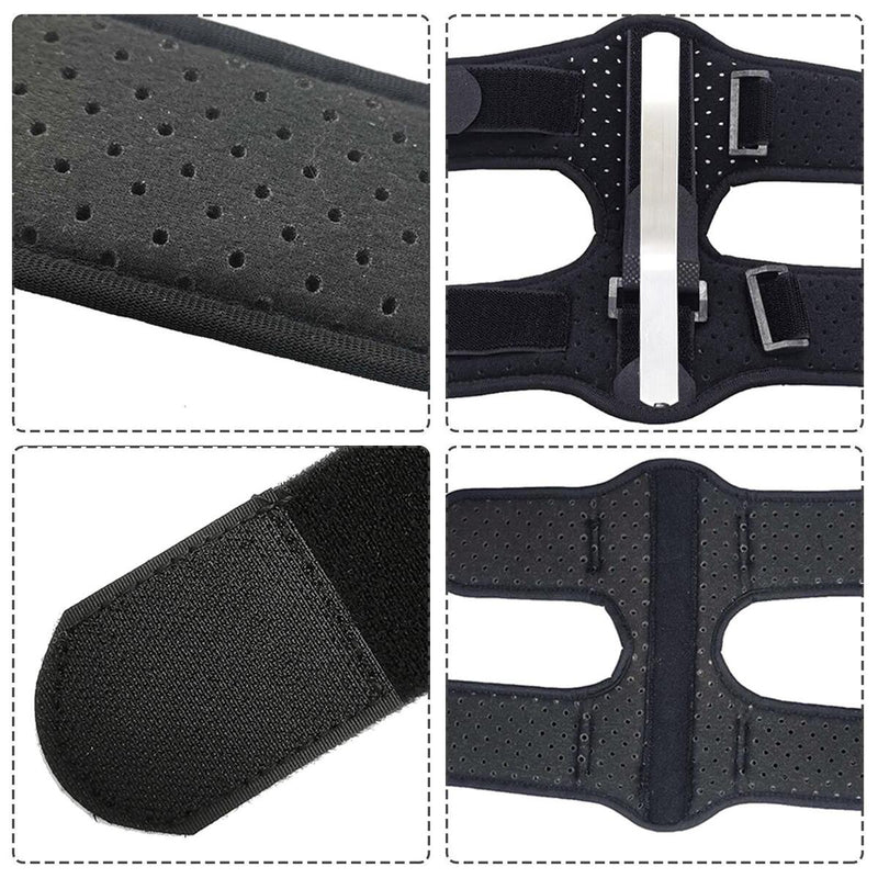 Plantar Fasciitis Night Splint Adjustable Drop Foot Orthotic Brace Pain Relief: