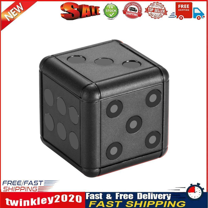 SQ16 Dice Shape Mini Camera 1080P Full HD Motion Detection Camera (Black) Newly