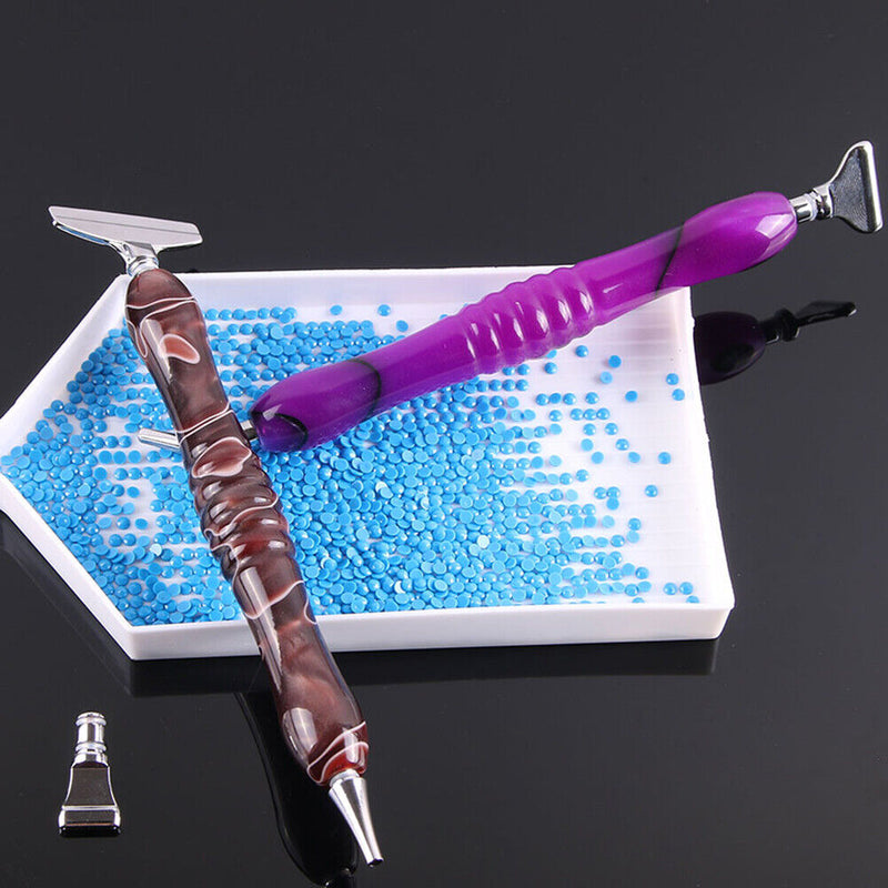 Rhinestones Head Diamond Painting Point Drill Pen Tips DIY Decor (ZT001) Newly