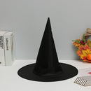 Dress Party Children Gift Black Halloween Witch Hat Costume Headwear Wizard Cap