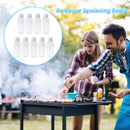 9pcs 50ml Empty Spice Bottles Set with Aluminum Cover PET Dispenser Bottles