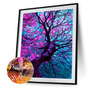 5D DIY Full Drill Diamond Painting Red Leaf Cross Stitch Embroidery Mosaic