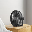 Rechargeable 3 Gears Adjustable Personal USB Desk Fan Portable Desktop Tabl