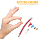 6pcs/set Bike Wheel Air Pump Adapter Inflating Needle MTB Valve Connector H
