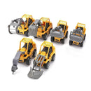 6X Kids Mini Car Toys Lot Vehicle Sets Educational Toys Engineering vehicle