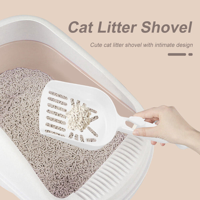 Plastic Cat Litter Scoop Cleanning Tools Portable Cat Litter Shovel Pet Supplies