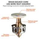 Wash Basin Bounce Drain Filter Stopper Bathtub Bathroom Plug Trap Hair Catc