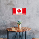 Home Weatherproof Retro Chic Flag Sign Iron Painting Wall Drawing Templates