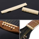 15x Acoustic Guitar Nut Saddle Guitar String Pins Puller Replacement Accessories