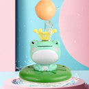 USB Charging Water Play Spray Frog Toddler Baby Bath Swim Pool Cute Sprinkler