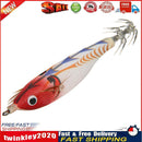 Luminous Octopus Fishing Artificial Bait with Double-Layer Squid Hooks (E) Newly