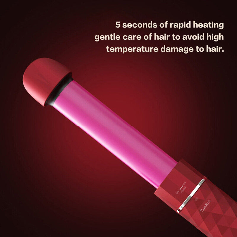 Mini Curling Iron Inner Splint Prevent Static for Travel Hair Styler Waver