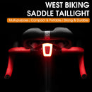 LED Bicycle Taillight 400mAh Waterproof MTB Bike Warning Rear Lamp with Bracket