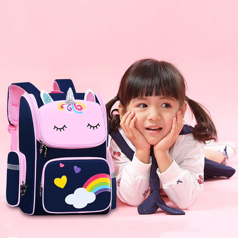 #A Cute Kids Bookbag Toddler Schoolbags Oxford Kids Bagpack Casual for Elementar