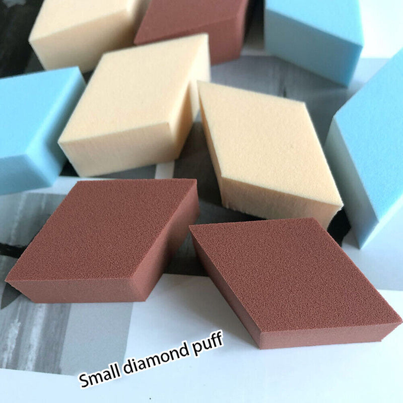 Diamond Powder Puffs Hydrophilic Sponge Facial Smooth Makeup Tool for Women