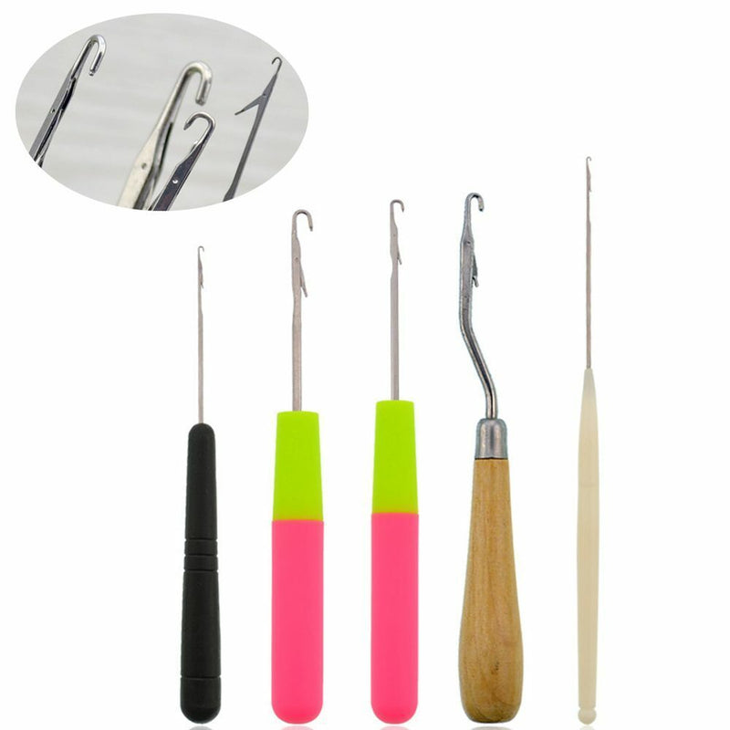 Wigs Knitting Styling Needle Hair Weave Latch Crochet Hair Extensions Hook