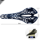 Mountain Bike Saddle Road Bicycle Breathable Spider Seat Cushion (Black) Newly
