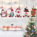 Double-sided Christmas Diamond Painting Crystal Pendant for Trees Window Xmas