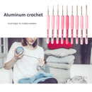 9pcs Crochet Hooks Knitting Needles Set Weave Sewing Needles Tool (Thin) Newly