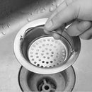 Stainless Steel Handheld Tank Strainer Sink Sewer Filter Floor Drain(L)