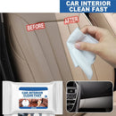 Towel Car Care Anti-fog Car Interior Cleaning Wipes Rainproof Leather Cleaner
