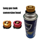 Aluminum Alloy Stove Adapter Conversion Head Portable Butane Furnace Connector