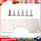 Stainless Steel Hinge Fixing Plate for Cabinet Door Repair Installer Kits Newly