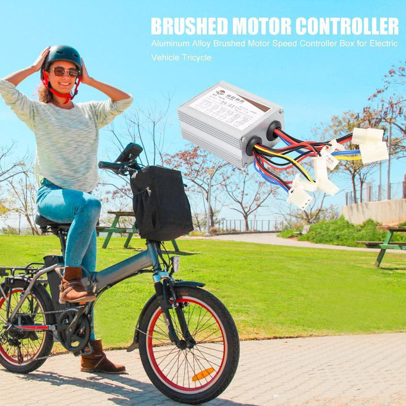 Brushed Motor Speed Controller Box for Electric Vehicle Tricycle (36V 500W)