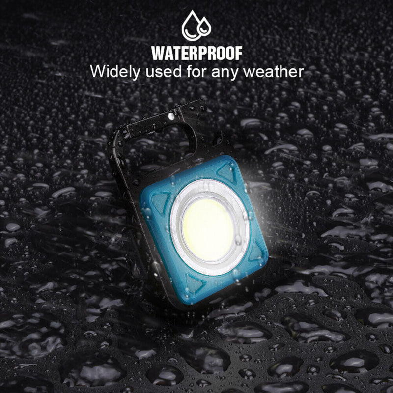 COB Pocket Magnet Repair Emergency Mini Key Light Camping Outdoor LED Torch L