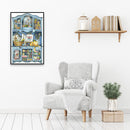 Partial Embroidery Set Cross Stitch Needlework Kit 14CT House Cabinet Artwork