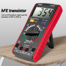 DT9205A Digital Multimeter AC DC Voltmeter Ammeter Tester Meter (Red) Newly