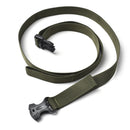4pcs Outdoor Camp Cargo Storage Tied Belt Luggage Buckle Strap (Army Green)