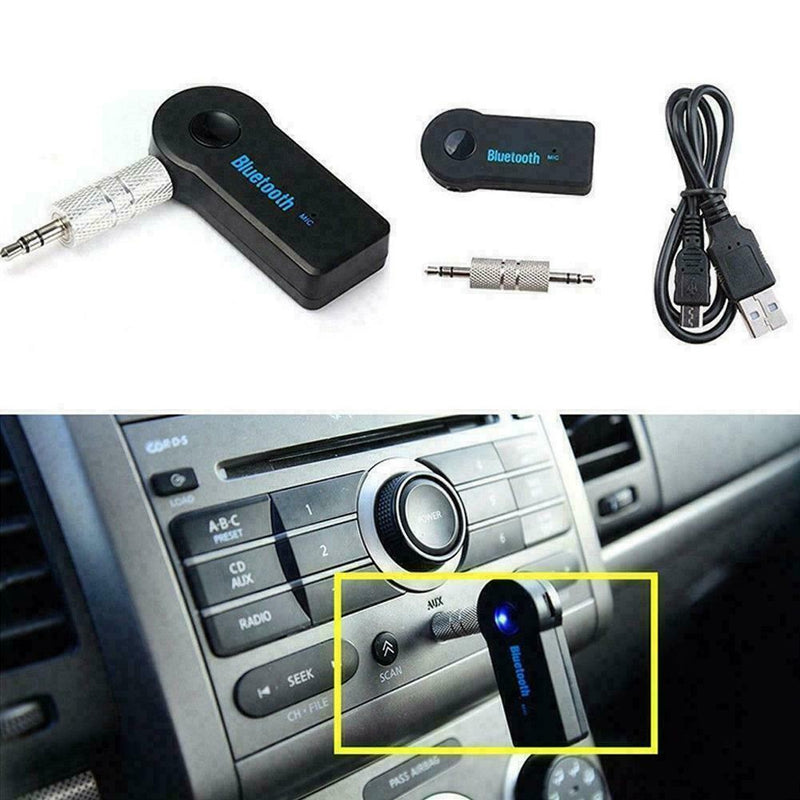 Wireless Bluetooth Receiver AUX Audio Stereo Music Car W5S6 V3.0+EDR D2Y7