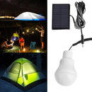 LED Bulb Solar Powered Energy Light Intelligent Bulb Camp Tent Emergent Lighting