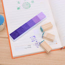 Gradient Colorful Inkpad Home Seal Ink Pad DIY Art Scrapbooking Decor(6) Newly
