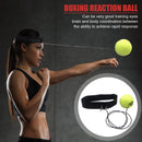 4x Muay Thai Hand Eye Training Punch Ball Boxing Reflex Speed Ball with Headband
