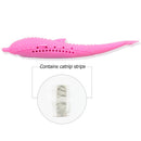2pcs Silicone Catnip Fish Toothbrush Pet Molar Stick Cleaning Interactive T
