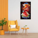 11CT 3 Strand Printed Full Embroidery Koi Fish Needlework DIY Cross Stitch