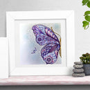Oil Paint by Numbers Butterfly Canvas Artwork Living Room Picture Decoration Kit