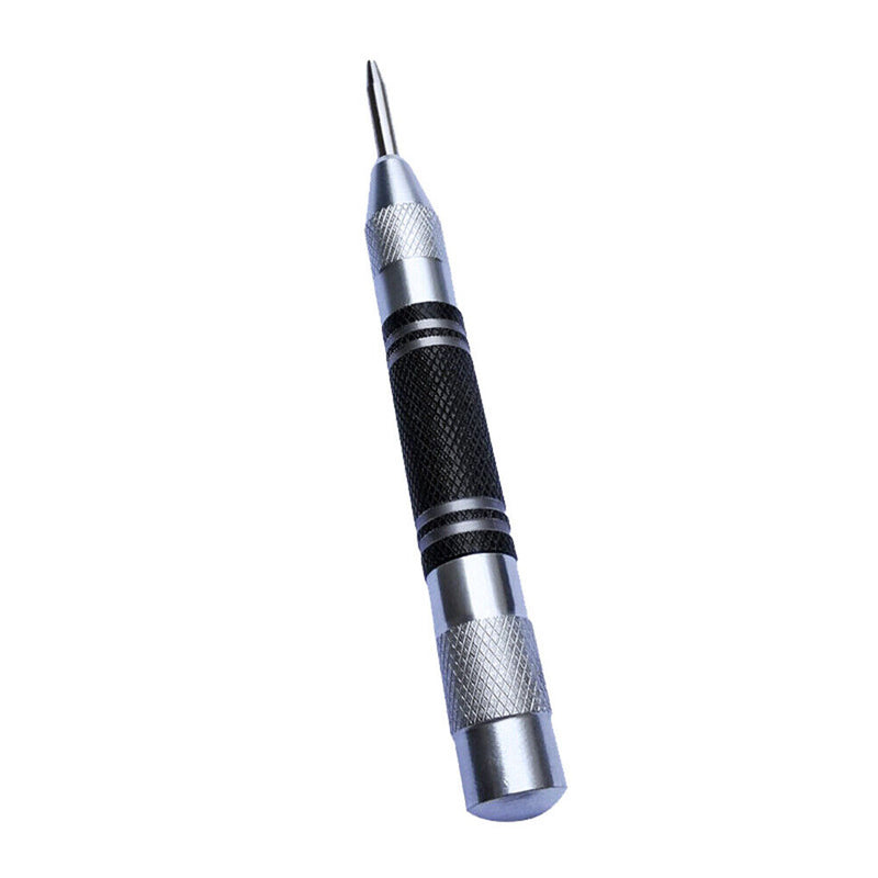 Automatic Center Pin Spring Loaded Mark Center Punch Woodworking Tool (A) Newly