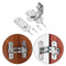Stainless Steel Sliding Door Bolt Right Angle Home Safety Gate Bolt Lock Newly
