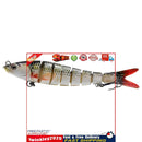 Fishing Lures Slow Sinking Multi Jointed Bionic Lures with Hook (01) Newly