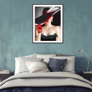 Elegant Lady Full Round Drill Mosaic Diamond Painting Rhinestone Crafts Decor