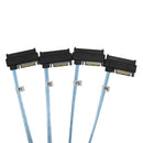 0.5m Mini SAS 36P SFF-8087 to 4 SAS 29P SFF-8482 Cable with 15P SATA Power