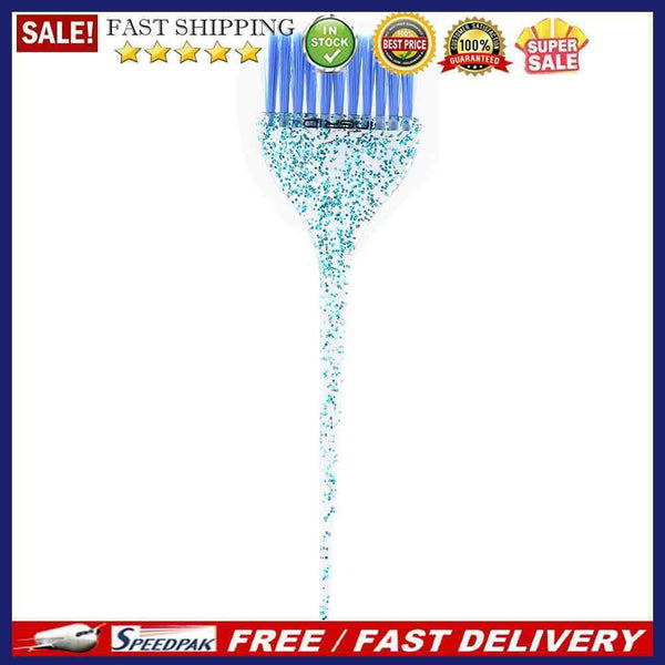 Glitter Hair Tinting Brush Hair Coloring Brush Practical Comb Salon Accessori