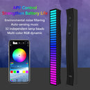 APP Control Voice Activated Light Bar Music Rhythm RGB Rechargeable Lamps Newly
