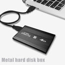 2.5 inch Hard Disk Case Aluminum Alloy SATA USB2.0 Mobile Hard Drive HDD Case