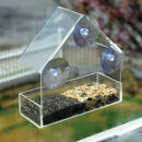 Clear House Window Bird Feeder Birdhouse With Suction Feedi Outdoor Sale D2Z6