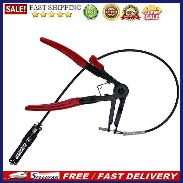 Auto Vehicle Tools Cable Type Flexible Wire Long Reach Hose Clamp Pliers